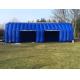 Commercial Blue Inflatable Tent Mobile Car Garage Blowup Tent