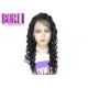 Dyed Brazilian Human Hair Deep Wave Full Lace Wigs With Baby Hair Bleached
