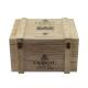 Large Whiskey Personalised Wooden Wine Box Glossy Lamination