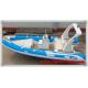 Durable 18 Foot Hard Bottom Inflatable Rib Boats 10 Person Inflatable Boat