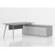 Durable Manager Office Table Furniture L Shaped Executive Desk Modern