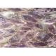 Back Lit Natural Purple Amethyst Stone Slab For Hotel Wall Panel