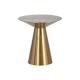 Luxury Sofa Side Table Sideboard Metal Round Corner Table Modern Small