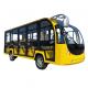 Yellow Color Electric Mini Sightseeing Bus Lead Acid Battery Max Speed 40km/H