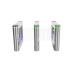Stainless Arm Swing Gate Turnstile Gate With Led Lighting Card QR Code