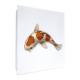 3D Modern Aluminum Artistic Ceiling Tiles With Fish Pattern Customized Size