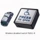 Wireless Disabled Switch Push Button Switch Square Push Button Switch For Access Control System, Automatic Door