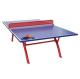 AP Board Outdoor Table Tennis Table 6mm Top Thickness With Red Tube Leg