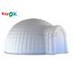 Tent Inflatable 5m White Inflatable Igloo Dome Tent  With Led Light For Wedding Event