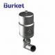 Normally closed pneumatically open Stainless Steel Air Water Steam Pneumatic Angle Seat Valve