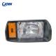 Durable Metal Plastic Golf Cart Accessories Front LED Lights