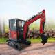 Integrated Counterweight 3 Ton Mini Excavator 4km/h With Changchai Engine