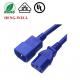IEC C13 C14 C19 C20 C21 Power Cables 18/16/14AWG Blue/Red/Black extension Power Cord