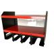 Carbon Steel Powel Tool Organizer for 4 Drills and Batteries Easy Bolt Insertion Type