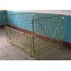 Warehouse Storage Pallet Cage Stackable Wire Mesh Metal Container