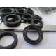 High Quality , High Tensile Strength PTFE Seal , Silicone Rubber Gaskets Black Color