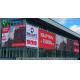 Grid High Transparent LED Display SMD DIP P6  - P20 Available Environment Friendly