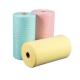 55gsm Fabric Disposable Kitchen Wipes Cleaning Tissue Washable