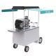 Mobile Coffee Bike Cart High Carbon Steel Frame With Strong Load Bearing Capacity