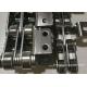 Small Stainless Steel Roller Conveyor Chain Short Pitch Durable Custom Made