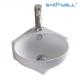 White above counter basin AB8300 ceramic basin Vessel Sink Washing Basin Countertop Ultra Thin Edge Bathroom Art Basin