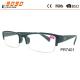 Hot sale style of half rim reading glasses with plastic hinge ,suitable for men and women