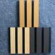 Fire Proof Wood Veneer Wall Panels Sound Absorption Proofing Wooden Slat Panel