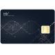 Financial Security Contact Chip Card With Customizable Layout Pattern