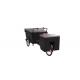 SS 300KG Grill Barbecue Disc Brake Bbq Vending Cart