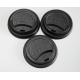 73mm Hot Cup Black Disposable PLA Lids Restaurants