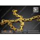 Golden Color Aluminum Chain for Fly Screen Curtain | HeslyMesh Factory
