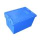 Lockable Stackable Moving Boxes 770 Pounds HDPE Plastic Storage Containers For Moving