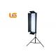 Long Shape High Power 200W Bi Color LED Studio Photography Light With Barndoor P-2400ASVL