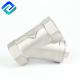 304 Stainless Steel 100 Mesh SS Y Strainers Valve Casting Hexagon Plug