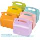 Party Favor Treat Boxes, Goodie Boxes, Gable Paper Gift Boxes With Handles. Rainbow Party Decoration Supplie