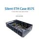 70mm Mining Rig Case Frame 12 GPU Server Case Onda B250 Motherboard