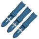 Soft 20mm width Silicone Watch Straps Elbow Quick Release Design