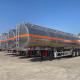 Stainless Steel Commercial Oil Tank Fuel Semi Trailer 50 Square Liquid Tank Truck Transport Vehicle