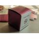 Custom printing  Korea  silver cardboard paper frosted UV cosmetics packaging box