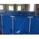 500 Cubic Fish Pond Plastic Tank With Folding Frame Exteriors Custom Colors