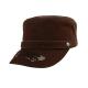 Outdoor Embroidered Cadet Hat , Military Street Cap Black Color 56-60cm