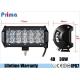 Double Row 7 Inch 36W Led Light Bar For Cars , IP67 6000K Jeep 4D LED Light Bar