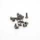 M0.5-M3 Carbon Steel Zinc Flake Coated Precision Micro Screws for Elevator Systems Customized Service