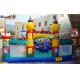 OEM Safety Inflatable Amusement Park Play Structures 14L x 7W x 5H Meter