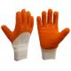 Latex Heavy Duty Gloves 80g Work Gloves Latex Coated Cotton Interlock Liner