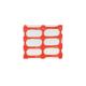 Orange PE Safety Fence Netting Waterproof Safety Barrier BR100 for Safety Protection