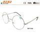 Round Fashionable styles reading glasses with metal frame.