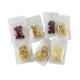 Matte Frosted Flat zipper Plastic Packaging Bag pouch For Nuts Candy