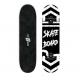 Brand skateboard 31inch Full Complete Skateboards With Black Trucks White PU Wheels