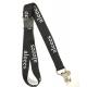 Safety Buckle Custom Polyester Lanyard / Cell Phone Id Badge Neck Strap